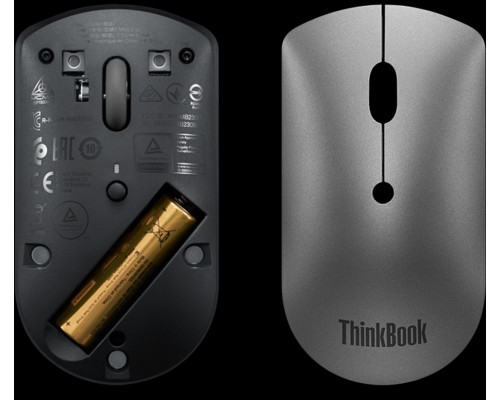 Мышь Lenovo ThinkBook Bluetooth Silent Mouse grey