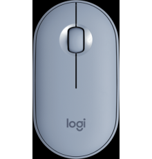 Мышь Logitech Wireless Mouse Pebble M350 BLUE GREY                                                                                                                                                                                                        