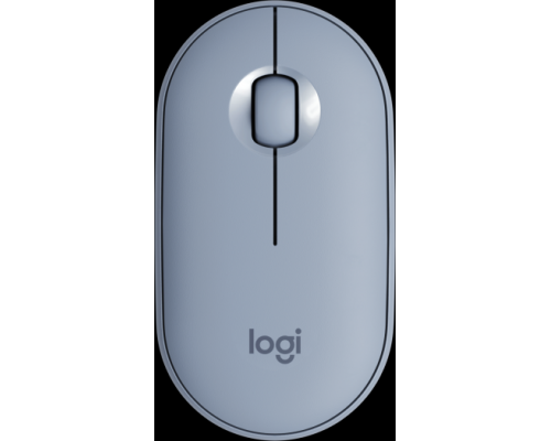 Мышь Logitech Wireless Mouse Pebble M350 BLUE GREY