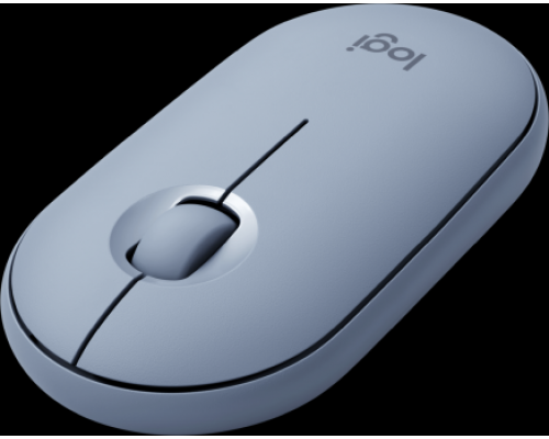 Мышь Logitech Wireless Mouse Pebble M350 BLUE GREY