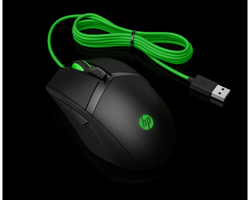 Мышь HP 300 PAV Gaming GRNCable Mouse