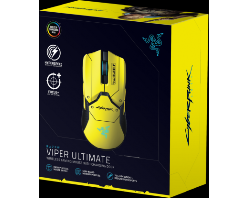 Мышь Razer Viper Ultimate & Mouse Dock 8btn Cyberpunk 2077 Ed.