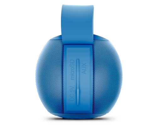 Портативная акустическая система SVEN PS -75, синий (6 Вт, Bluetooth, FM, USB, microSD, 1200мА*ч)