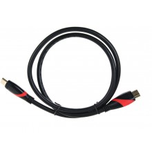 Кабель HDMI 19M/M ver. 2.0 black red, 1m VCOM CG525-R-1.0                                                                                                                                                                                                 