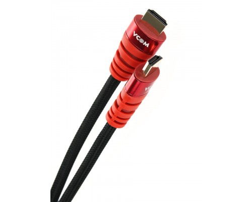 Кабель HDMI 19M/M ver. black and red 2.0, 1,8m VCOM CG526S-R-1.8M Blister