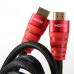 Кабель HDMI 19M/M ver. black and red 2.0, 1,8m VCOM CG526S-R-1.8M Blister