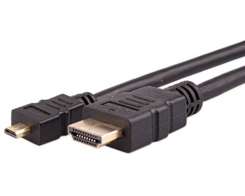 Кабель HDMI-19M --- MicroHDMI-19M ver 2.0+3D/Ethernet,2m Telecom TCG206-2M