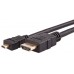 Кабель HDMI-19M --- MicroHDMI-19M ver 2.0+3D/Ethernet,2m Telecom TCG206-2M