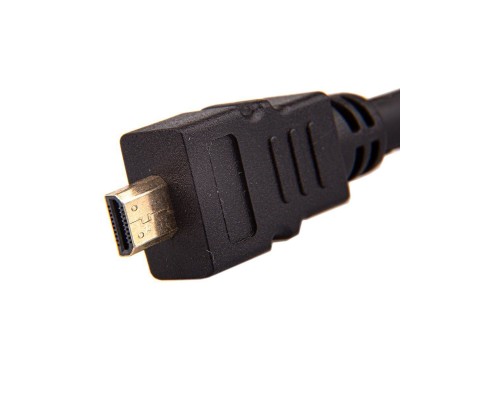 Кабель HDMI-19M --- MicroHDMI-19M ver 2.0+3D/Ethernet,2m Telecom TCG206-2M