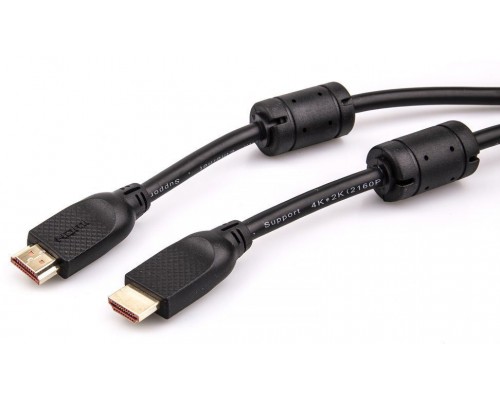 Кабель HDMI 19M/M ver 2.0, 3М,2 фильтра, Aopen/Qust ACG517D-3M