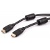 Кабель HDMI 19M/M ver 2.0, 3М,2 фильтра, Aopen/Qust ACG517D-3M