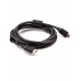 Кабель HDMI 19M/M ver 2.0, 3М,2 фильтра, Aopen/Qust ACG517D-3M