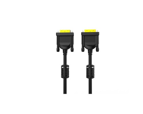 Кабель DVI (24+1) M/M  1.8m, 2 фильтра Aopen/Qust ACG442GD-1.8M