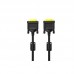 Кабель DVI (24+1) M/M  1.8m, 2 фильтра Aopen/Qust ACG442GD-1.8M