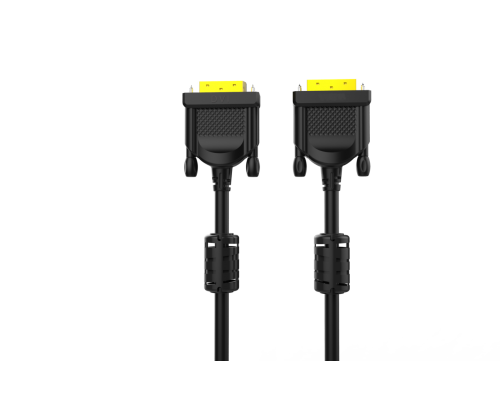 Кабель DVI (24+1) M/M  1.5m, 2 фильтра Aopen/Qust ACG442GD-1.5M