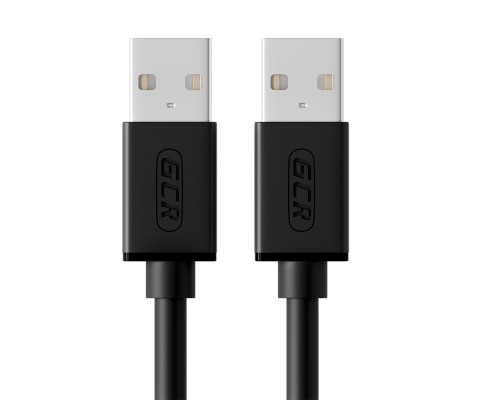 Кабель Greenconnect  3.0m USB 2.0, AM/AM, черный, 28/28 AWG, экран, армированный, морозостойкий, GCR-UM2M-BB2S-3.0m