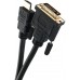 Кабель HDMI to DVI-D Dual Link (19M-25M) 2м, Telecom CG481G-2M