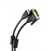 Кабель HDMI to DVI-D Dual Link (19M -25M) 2м, 2 фильтра, CU,Telecom  (CG481F-2M)