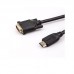 Кабель HDMI AM/DVI(24+1)M, 3м, CU, 1080P@60Hz, 2F, VCOM CG484G-3M