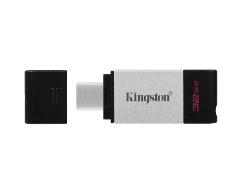 Накопитель USB Kingston 32 Gb USB 3.2 DataTraveler 80 USB Type-C