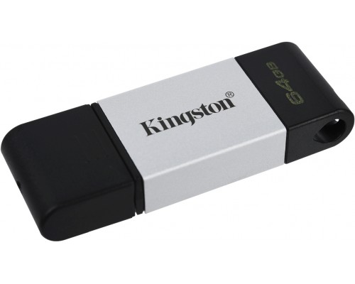 Флеш-накопитель Kingston 64GB USB-C 3.2 Gen 1 DataTraveler 80