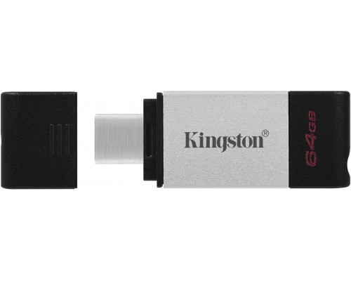 Флеш-накопитель Kingston 64GB USB-C 3.2 Gen 1 DataTraveler 80