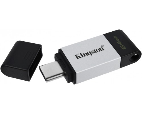 Флеш-накопитель Kingston 64GB USB-C 3.2 Gen 1 DataTraveler 80