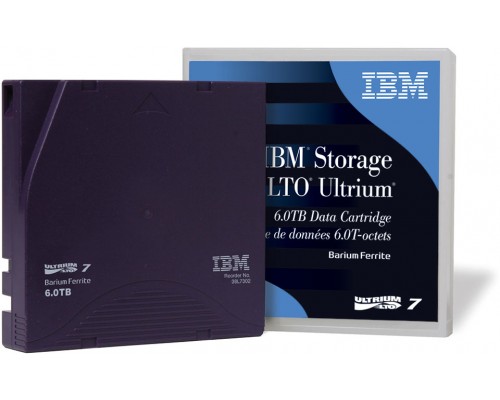 Лента стримера IBM LTO-7 Ultrium 6 TB / 15 T