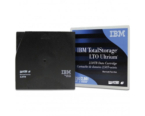 Лента стримера IBM LTO-6 Ultrium 2.5 TB / 6.2