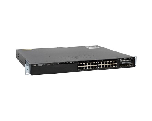 Коммутатор Cisco Catalyst 3650 24 Port Data 2x10G Uplink IP Base