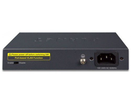 Коммутатор PLANET 8-Port 1000Base-T Desktop Gigabit Ethernet Switch - Internal Power