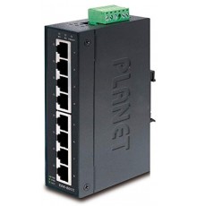 Коммутатор IP30 Slim Type 8-Port Industrial Fast Ethernet Switch (-40 to 75 degree C)                                                                                                                                                                     