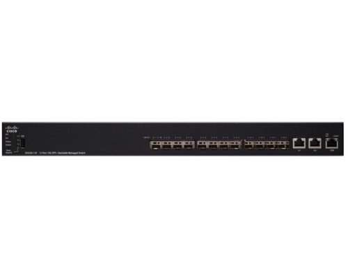 Коммутатор Cisco SX550X-12F 12-Port 10G SFP+ Stackable Managed Switch