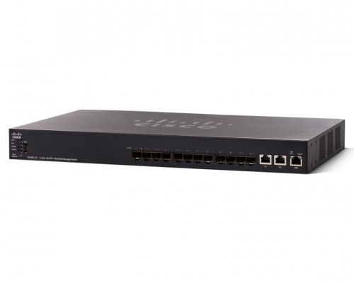 Коммутатор Cisco SX550X-12F 12-Port 10G SFP+ Stackable Managed Switch