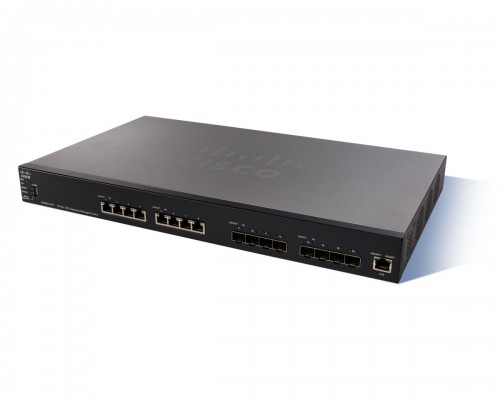 Коммутатор Cisco SX550X-16FT 16-Port 10G Stackable Managed Switch