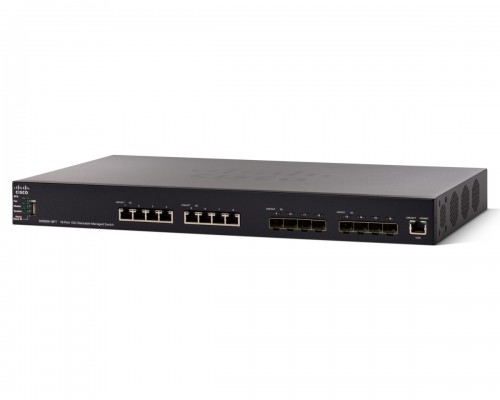 Коммутатор Cisco SX550X-16FT 16-Port 10G Stackable Managed Switch