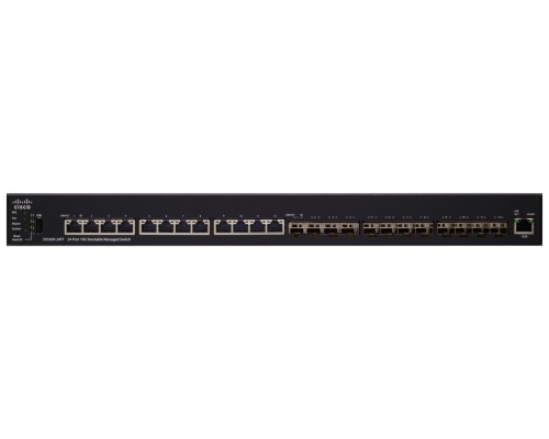 Коммутатор Cisco SX550X-24FT 24-Port 10G Stackable Managed Switch