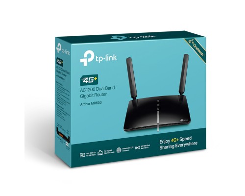 Маршрутизатор AC1200 wireless 3G/4G modem router, cat6, FDD/TDD, 4 GE ports