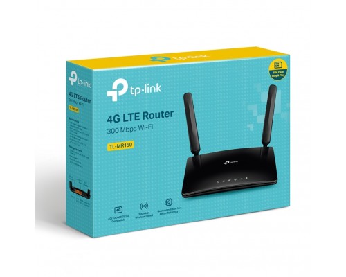 Маршрутизатор 300Mbps 4G LTE Router, 2 internal Wi-Fi antennas, 2 detachable LTE antennas