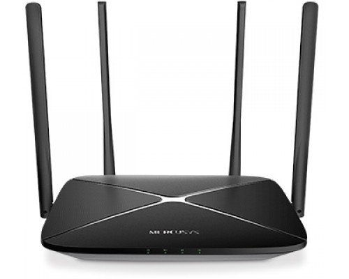 Маршрутизатор AC1200 Dual Band Wireless Router, 3 10/100/1000 Mbps LAN ports, 4 fixed antennas