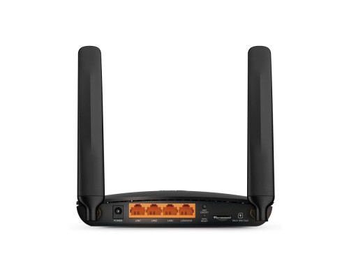 Маршрутизатор 4G LTE Router, internal unlocked 4G/3G Modem, 3 10/100Mbps LAN and 1 10/100Mbps LAN/WAN port, 2 internal Wi-Fi and 2 detachable LTE antennas