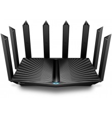 Маршрутизатор AX6600 tri-band wireless Gigabit router, 4804Mbps at 5G band1, 1201Mbps at 5G band2 and 574Mbps at 2.4G, 1*2.5G WAN/LAN port, 1*1G WAN/LAN port, 3*1G LAN ports, 1*USB 3.0 port, 1*USB 2.0 port, 8 antennas, support Homecare Pro, OneMesh, 