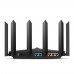 Маршрутизатор AX6600 tri-band wireless Gigabit router, 4804Mbps at 5G band1, 1201Mbps at 5G band2 and 574Mbps at 2.4G, 1*2.5G WAN/LAN port, 1*1G WAN/LAN port, 3*1G LAN ports, 1*USB 3.0 port, 1*USB 2.0 port, 8 antennas, support Homecare Pro, OneMesh,