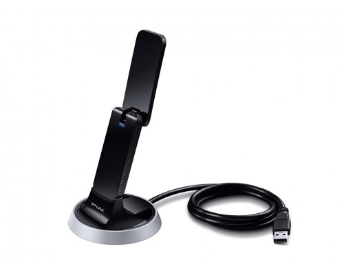 Сетевой адаптер AC1900 High Gain Wi-Fi USB Adapter, 3T4R, 1300Mbps at 5GHz + 600Mbps at 2.4GHz, 802.11ac/a/b/g/n,Beamforming, USB 3.0,WPS Button,External Antenna, Universal platform compatibility