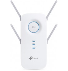 Точка доступа AC2600 Wi-Fi Range Extender, Wall Plugged,  1733Mbps at 5GHz + 800Mbps at 2.4GHz, 802.11ac/a/b/g/n, 1 Gigabit Port, 4 fixed antennas, Tether App                                                                                            