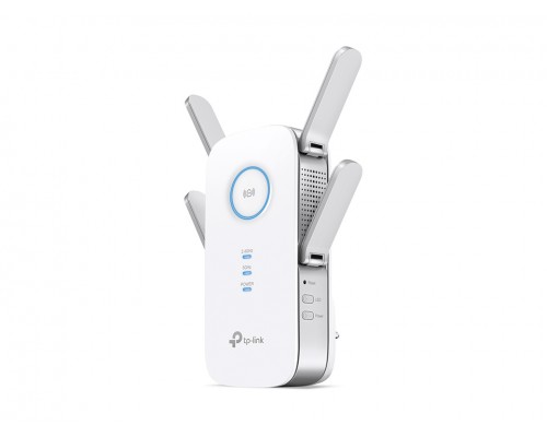 Точка доступа AC2600 Wi-Fi Range Extender, Wall Plugged,  1733Mbps at 5GHz + 800Mbps at 2.4GHz, 802.11ac/a/b/g/n, 1 Gigabit Port, 4 fixed antennas, Tether App