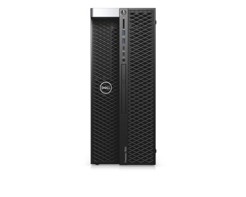 Компьютер PRECISION T5820 RTX i9-10940X(3.3GHz, 14C), 32GB(4x8GB) DDR4  UDIMM 2666MHz, SSD 512GB M.2 PCIe +2TB SATA 7.2k, no graphics, DVD-RW,Win10 Pro, keyboard, mouse, 3Y Basic NBD