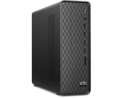 Компьютер HP Slim S01-pF1004ur  Intel Pentium G6400(4Ghz)/4096Mb/1TB 7200   Gb/noDVD/Ext:nVidia GeF GT730(2048Mb)/war 1y/Jet Black/W10 + No KBD, no MOUSE