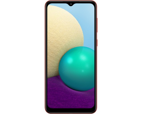 Смартфон Samsung Galaxy A02, красный