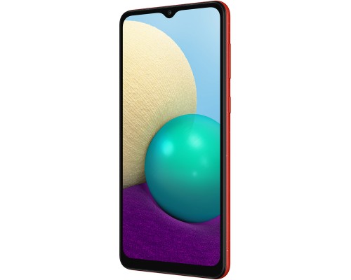 Смартфон Samsung Galaxy A02, красный